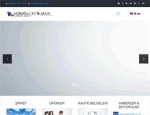 Tablet Screenshot of huroglu.com
